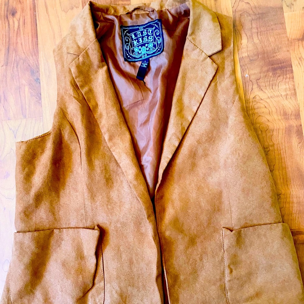 Last Kiss Rust Vest